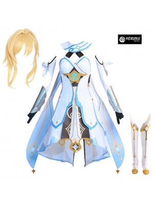 Simil Lumine Vestito Gensh Carnevale Cosplay Impact Anime Costume GENIMP06